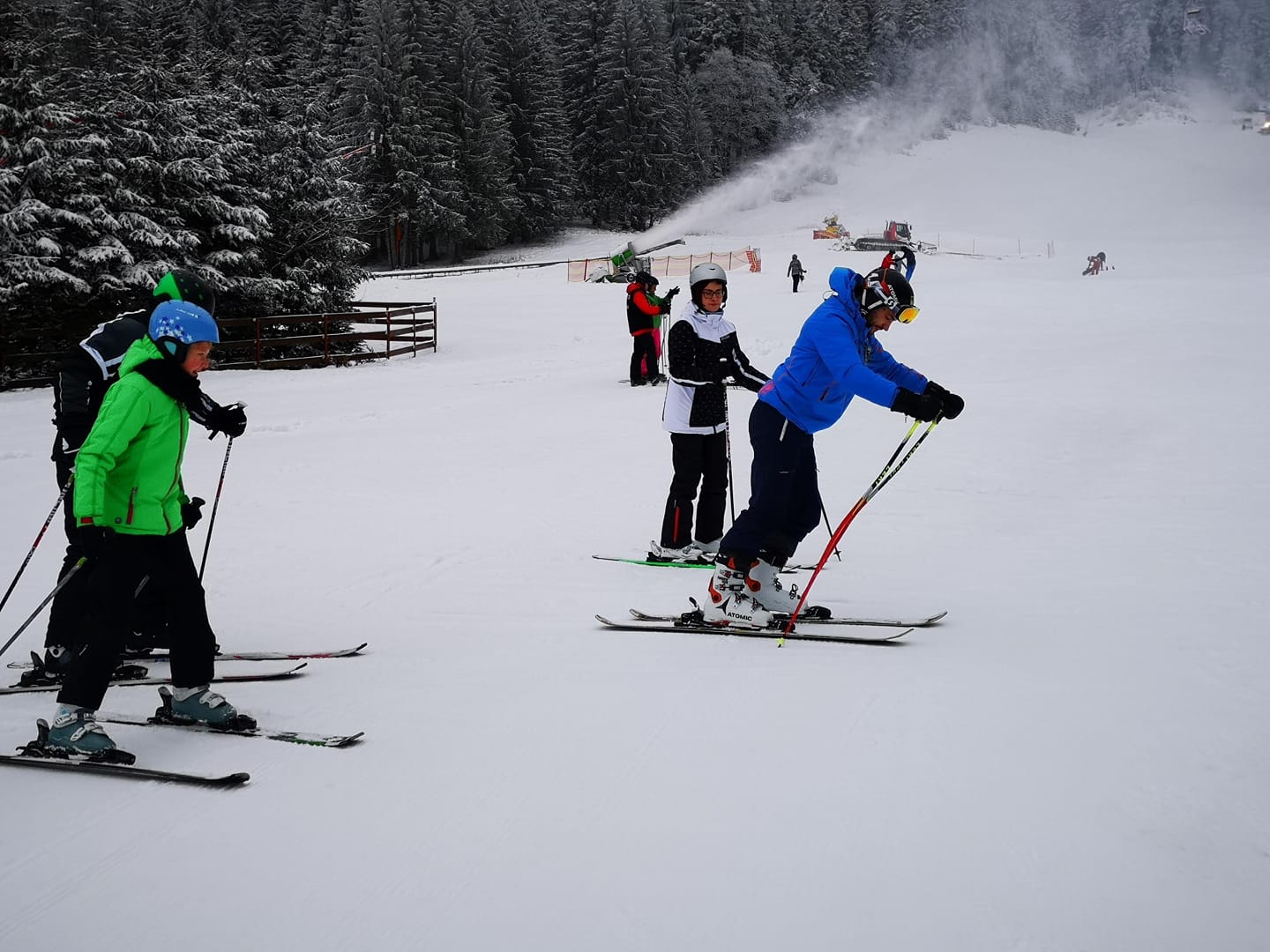 Ski Lessons on the Slopes of Poiana Brasov